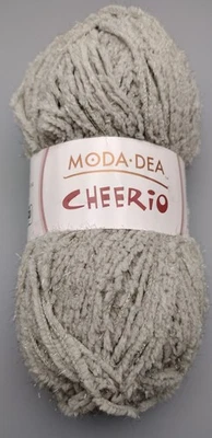 Moda-Dea Cheerio Yarn "Platinum" 100% Nylon 104 Yards 1.76 Oz - Image 1 of 4