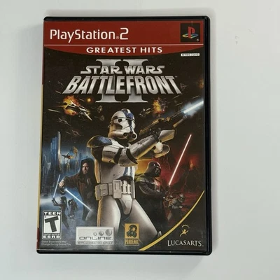 Star Wars: Battlefront II Greatest Hits PlayStation 2 PS2 – COMPLETE– TESTED - Image 1 of 4