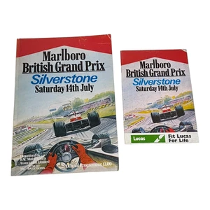 Gran Premio de Gran Bretaña de Marlboro; Silverstone 14 de julio de 1979; Programa Oficial - Imagen 1 de 8