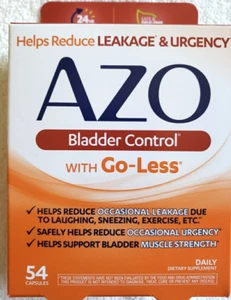 Azo Bladder Control Helps Reduce Leakage & Urgency Support Blader Muscle Streng - Picture 1 of 10