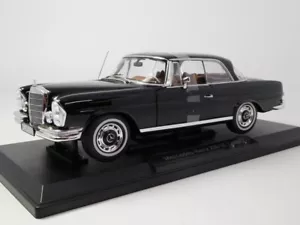 Norev Mercedes Benz 250 SE Coup� black 1969 1/18 183758 - Bild 1 von 4