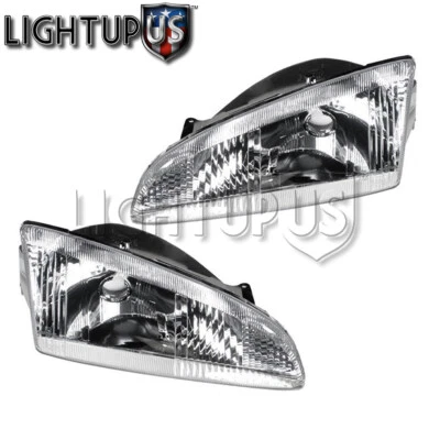 Left Right Sides Pair Head Lights for 1995-1997 DODGE INTREPID Foto 1 de 2