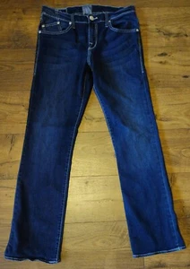 Rock & Republic Henlee Jeans Men’s Size 32 X 34 Blue Denim Bootcut Flap Pockets - Picture 1 of 16