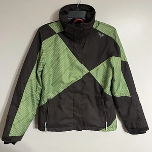 Giacca Orage invernale sportiva sci snowboard giacca cappotto marrone verde taglia small - Foto 1 di 17