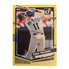 2023 Panini Donruss - #203 Edgar Martinez In Magical Yellow!!!