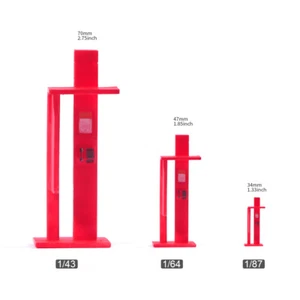 1: 43 1:64 1:87 Simple color telephone booth Miniatures Scene Props Fit Vehicles - Picture 1 of 10