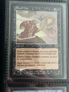 Snuff Out Mercadian Masques Foil - Magic the Gathering - NM - Picture 1 of 1