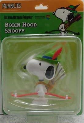 Peanuts Snoopy Robin Hood Medicom Ultra Detail Figure New in Box HTF - Image 1 of 4