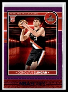 2024-25 Panini NBA Hoops - Rookies Donovan Clingan #237 Purple (RC) - Bild 1 von 2