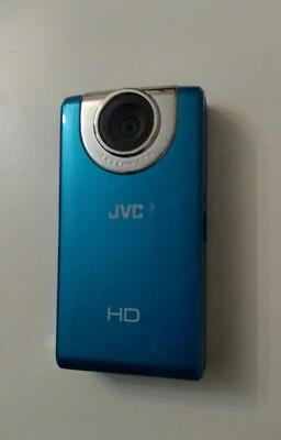JVC Picsio GC-FM2AU  HD High Definition Pocket Camcorder. Damaged Screen. - Image 1 of 4