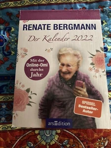 Tagesabreißkalender Renate Bergmann, Online-Omi, 2022 - absolut neu - Bild 1 von 2