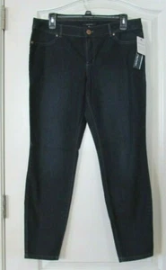 NWT Daisy Fuentes Skinny Fit Ankle Jeans Midnight Wash Women's Sz 10 MSRP$48 - Picture 1 of 2