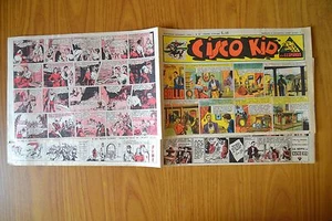 FUMETTO CISCO KID ALBI LEOPARDO N. 23 17 10 1948 CASA EDITRICE TAURINIA - Bild 1 von 1