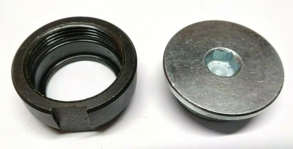 KRAFTFELD Anillo roscado + casquillo de cojinete para Bosch GSH 10 C, GSH 11 E, GBH 10 DC, GBH 11 DE NUEVO