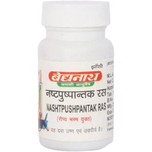 Baidyanath Nashtpushpantak Ras (80tab) PACK OF 4 Herbal Wellness. - Foto 1 di 3