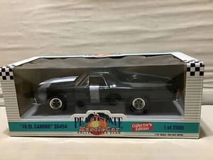 EL CAMINO GREEN 1970 SS 454 CHEVROLET PEACHSTATE 7028 ERTL AMERICAN MUSCLE 1/18 - Picture 1 of 8
