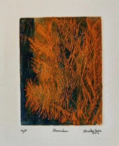 Stampa quadro prova artista astratto Brooky Calhoun Zajac "Branches" - Foto 1 di 6