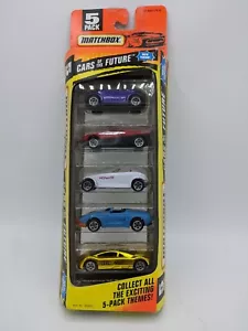 Matchbox 5 Car Collectors Pack Cars of the Future Nuovo con scatola - Foto 1 di 1