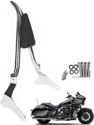 USA Sissy Bar for Kawasaki Vulcan Vaquero VN 1700 Passenger Backrest 2011-2023 Foto 1 de 4