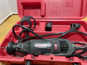 Vintage Craftsman Corded Rotary Power Tool 572.610950 With Case, made in U.S - Picture 1 of 7