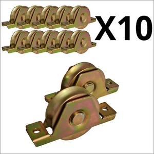 10 X 68mm Recess Mount Gate Wheels | Bulk Sliding Gate Wheels - Picture 1 of 3