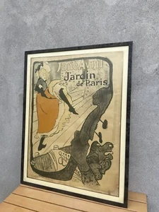 Toulouse Lautrec Litho Stedeljk Museum Vintage Original Jane Avril.. - Foto 1 di 22