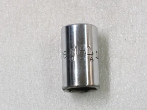 MAC Tools V6 16MM 6-Point 1/2" Drive Shallow Chrome Socket - Picture 1 of 4