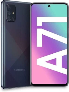 Samsung Galaxy A71 5G 1 6.7" 128GB Smartphone Black -Factory Unlocked - Afbeelding 1 van 4