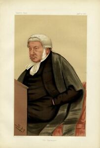 CASE LAWYER MADE JUDGE SIR GEORGE WILLIAM WILSHERE BRAMWELL AT HIS BENCH COURT