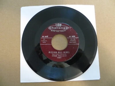 Jerry Wallace – Little Coco Palm - 1959 - Challenge 59060 7" Single VG/Generic - Image 1 of 2