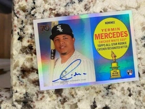 2021 TOPPS ALL-STAR RC CUP AUTOGRAPH VARIATION CARD WHITE SOX YERMIN MERCEDES - Bild 1 von 1