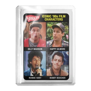 Adam Sandler x Iconic 90s Film Characters Custom 65 Style Novelty Baseball Card - Bild 1 von 3