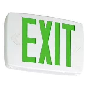 Lithonia Lighting Quantum Thermoplastic LED Emergency Exit Sign - Picture 1 of 5
