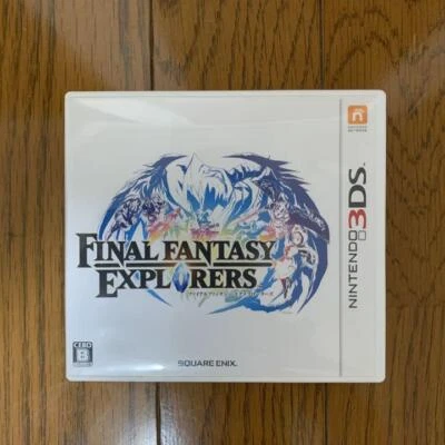 Nintendo 3DS Final Fantasy Explorers 08983 JAPAN Video Game USED - Image 1 of 2