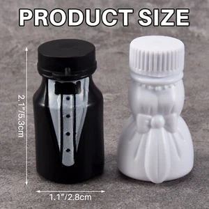 Wedding bride and groom bubble bottle 1 sets (24pcs) O3W63274 - Picture 1 of 4