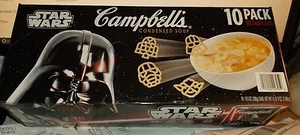 2017 Star Wars Campbell's Chicken Suppendose mit 10 leeren Darth Vadar Dosen innen - Bild 1 von 5