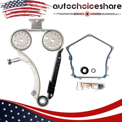 Timing Chain Kit & Timing Cover Gasket Set For 2009 2010 2011 Chevrolet HHR 2.2L - Imagem 1 de 4