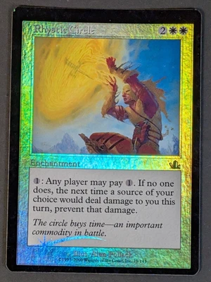 MTG Card - 1x Rhystic Circle - Prophecy - LP/MP - Foil - Magic The Gathering #19 - Image 1 of 4