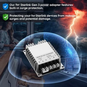 Für Starlink G3 Specific 280W Power Booster mit Kurzschlussschutz - Bild 1 von 9