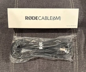 Brandneu Rode XLR-6 Premium XLR-Kabel 6 m schwarz ~ schneller Versand! ~ LQQK - Bild 1 von 4