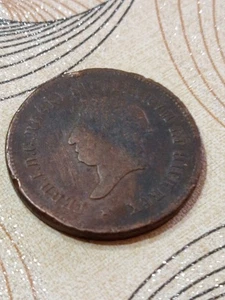 0076] REGNO DELLE DUE SICILIE - FERDINANDO I DI BORBONE- 10 TORNESI 1819 - Foto 1 di 7