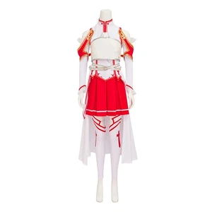 Costume cosplay donna anime Sword Art online Yūki Asuna/Yuuki Asuna set completo - Foto 1 di 6