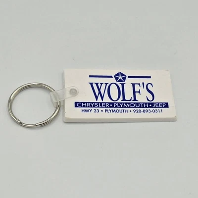 Chaveiro Wolf's Crystler Plymouth Dodge Jeep fob - Imagem 1 de 2