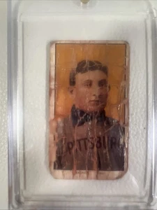 PIEDMONT 1909 T-206 HONUS WAGNER Tobacco Card Aged Reprint - Picture 1 of 7