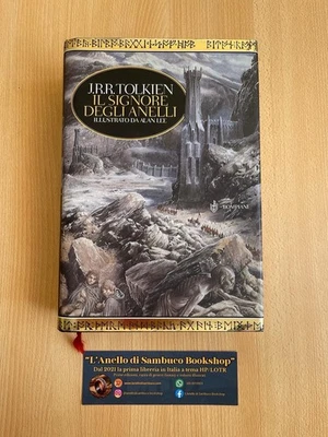 J.R.R. Tolkien Il Signore Degli Anelli Deluxe Alan Lee Prima Edizione 2003 Mappa - Immagine 1 di 4