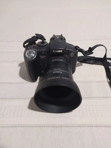 Vintage Canon PowerShot S5 IS 8.0 MP Digital Camera 12x Optical Zoom Not Tested - Picture 1 of 6
