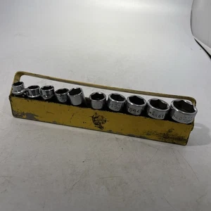 Mac Tool Metric 3/8" Drive Swivel Universal Socket Set 10MM-17mm 19mm 22mm XU6 - Foto 1 di 5