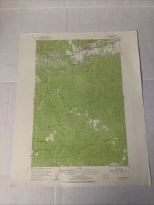 Montesano Quadrangle Washington 1957 USGS Topographie Karte Geological Survey 21x17 - Bild 1 von 8