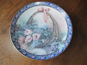 3 1. AUSGABE "LENA LIU" 1992 BRADEX LIMITED EDITION 8 1/4" BASKET BOUQUE TELLER - Bild 1 von 1