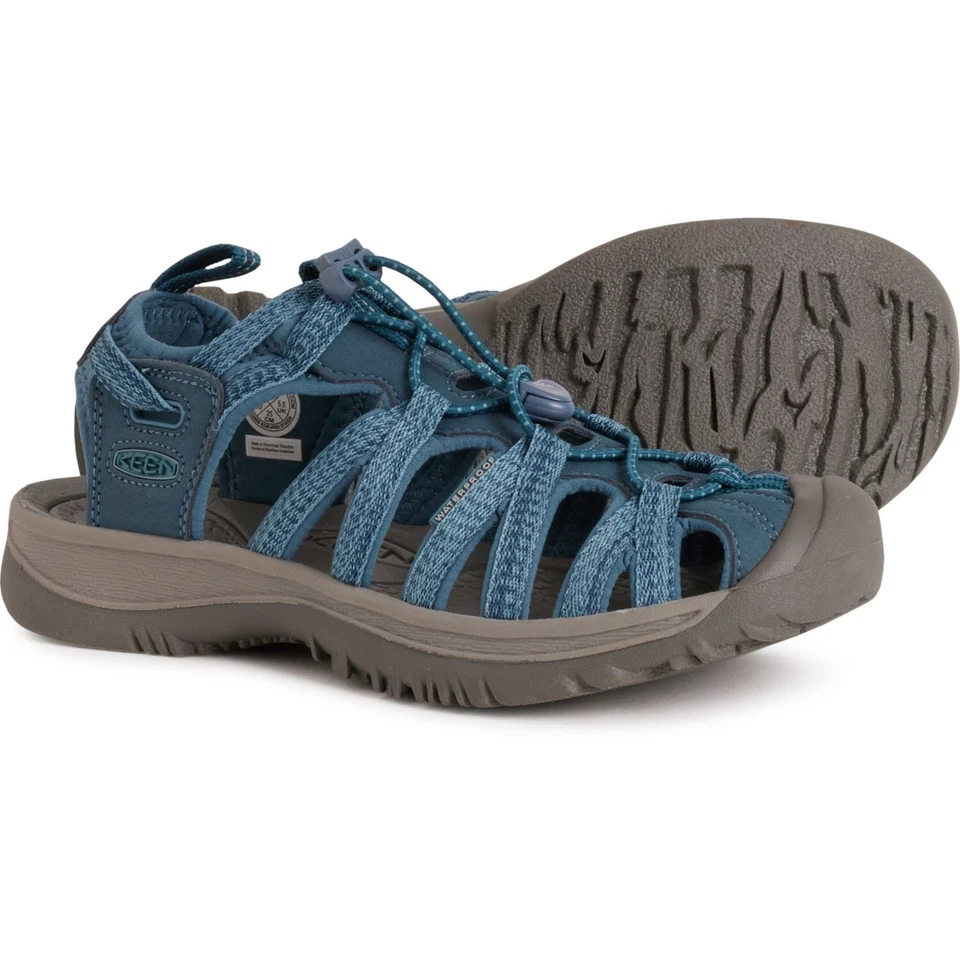 KEEN Women's Whisper Smoke Blue 8.5 M US